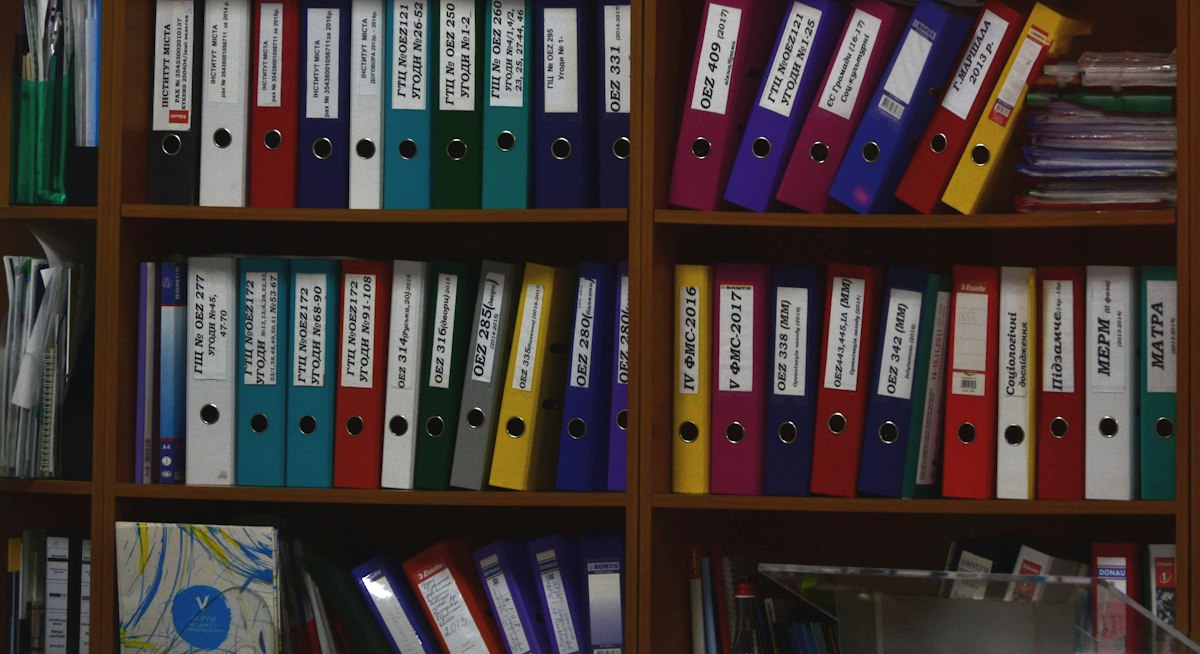 APA 7 ekler bölümü için düzenlenen belge klasörleri